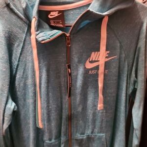 Nike sports sweater zipup